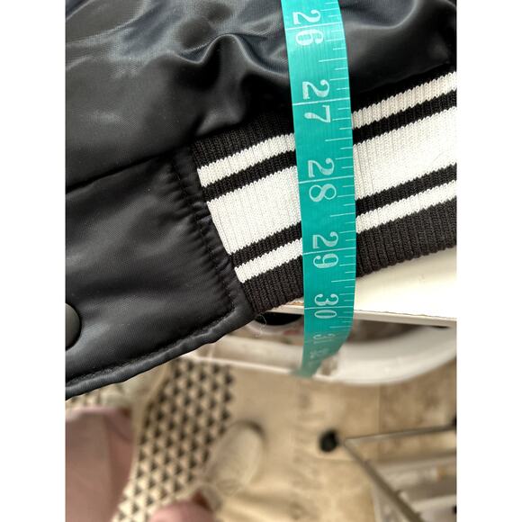 PBR Teams Championship Las Vegas 2022 Bomber Starter Jacket XL Black Bull Riders - Picture 12 of 13